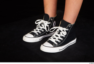 Katy Rose black sneakers foot shoes 0002.jpg